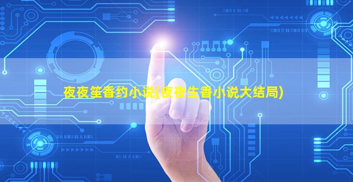 夜夜笙香约小说(夜夜生香小说大结局)